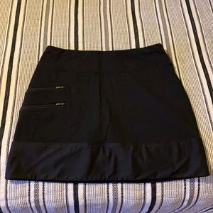 Athleta Black Skort